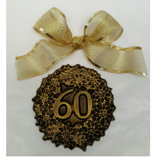 60 Celebration Chocolate Medallion 